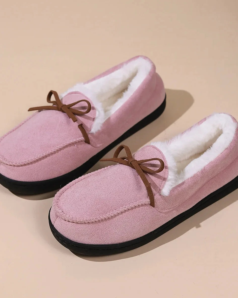 Chausson fausse fourrure unisexe