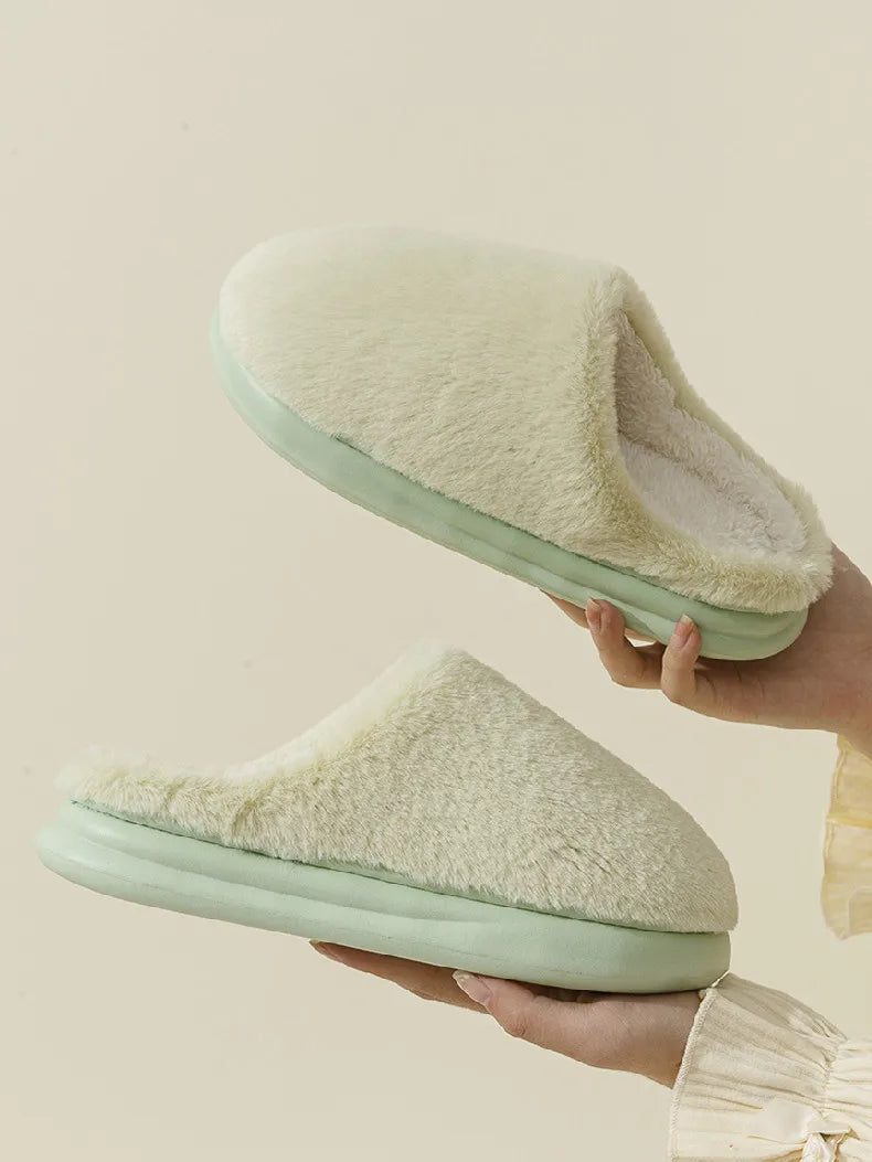 Chausson femme hiver confortable