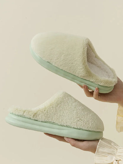 Chausson femme hiver confortable