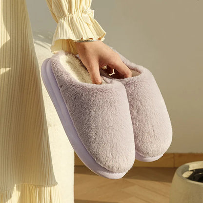 Chausson femme hiver confortable