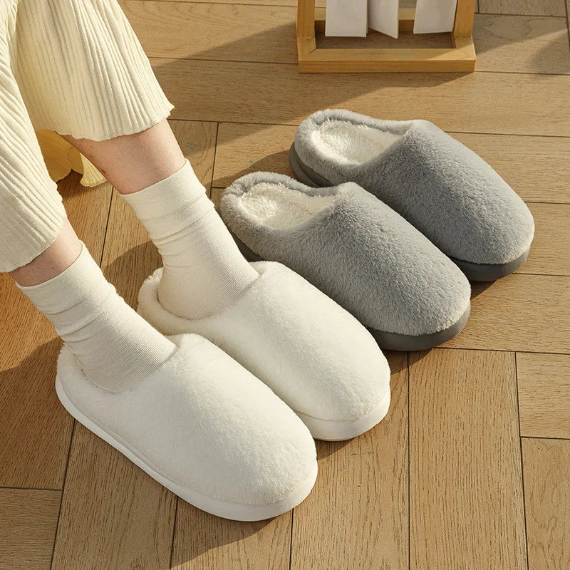Chausson femme hiver confortable