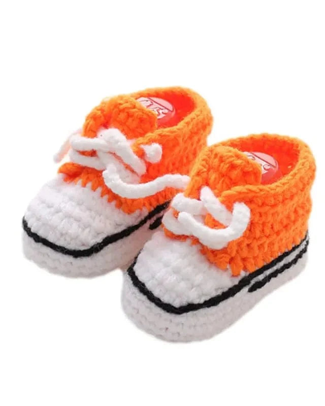 Chausson bébé tricot laine