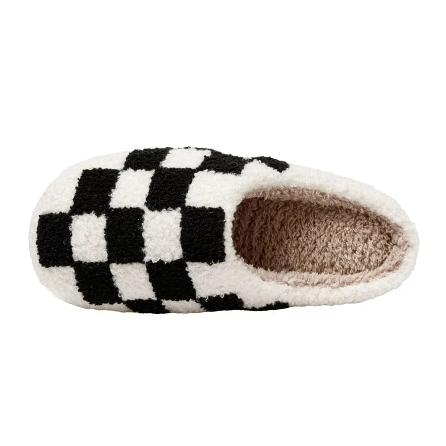 Chausson motif echiquier
