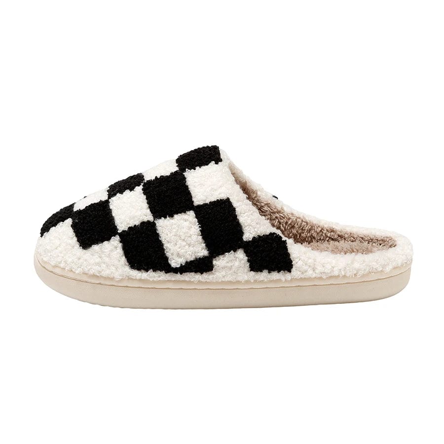 Chausson motif echiquier