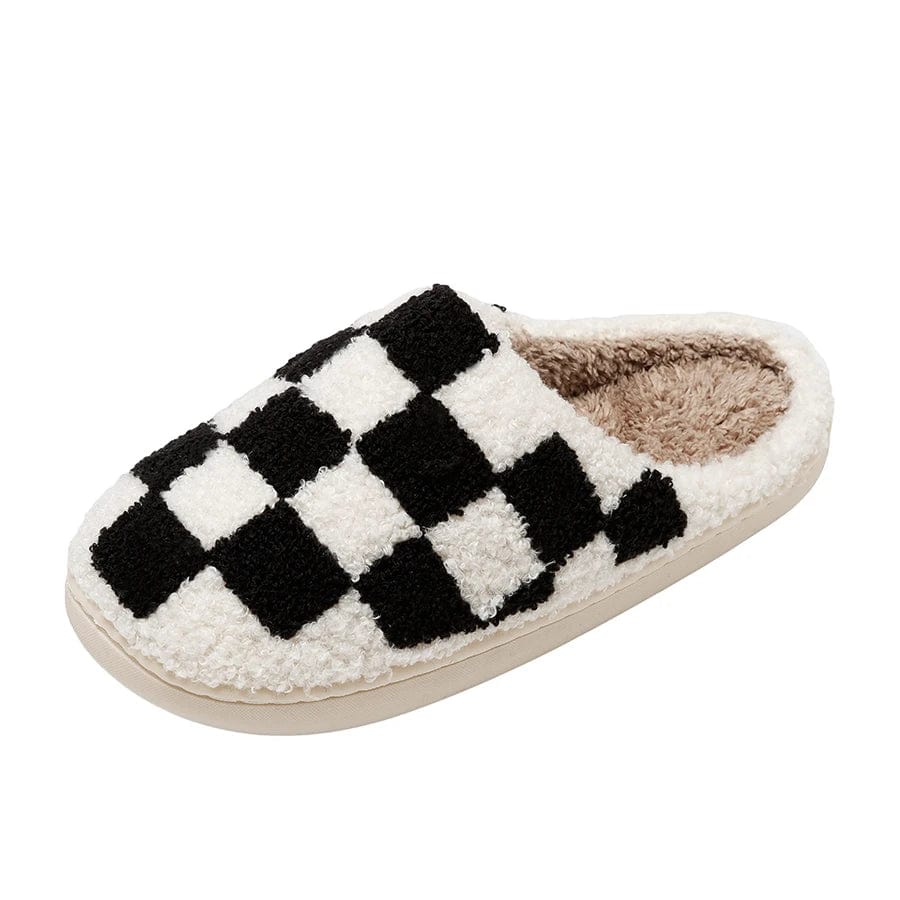 Chausson motif echiquier
