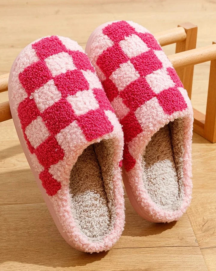 Chausson motif echiquier