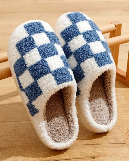 Chausson motif echiquier