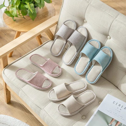 Chaussons sandales coton