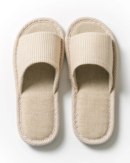Chaussons sandales coton