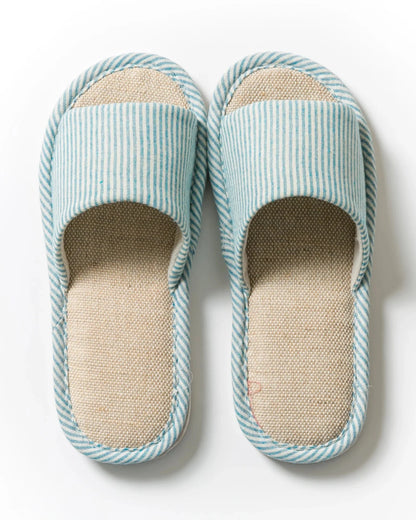 Chaussons sandales coton