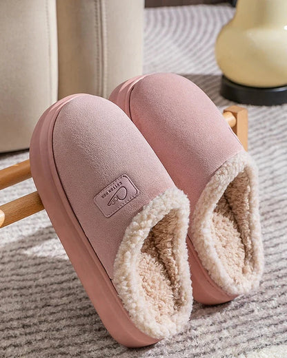 Chausson fourré confortable femme