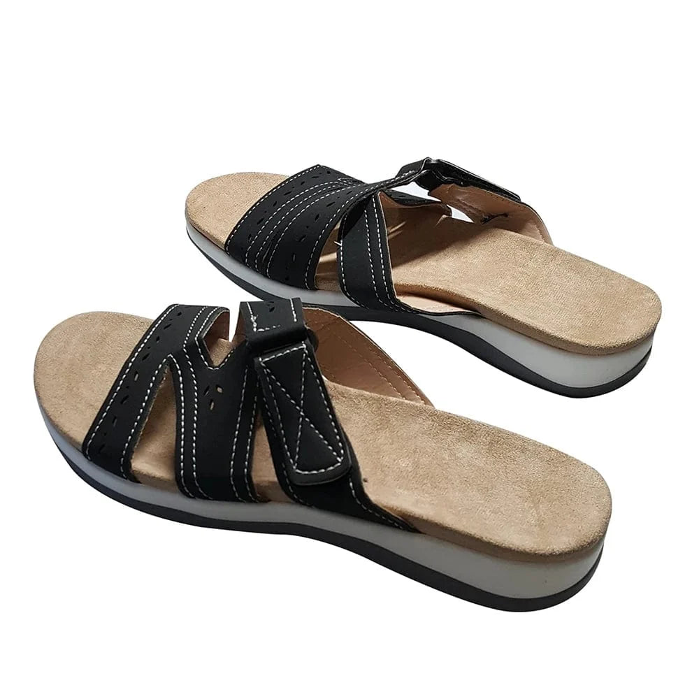 Chaussons orthopédiques confortables femme