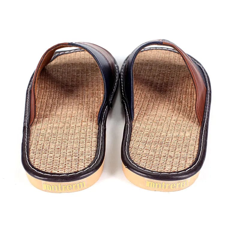 Chausson sandale cuir homme