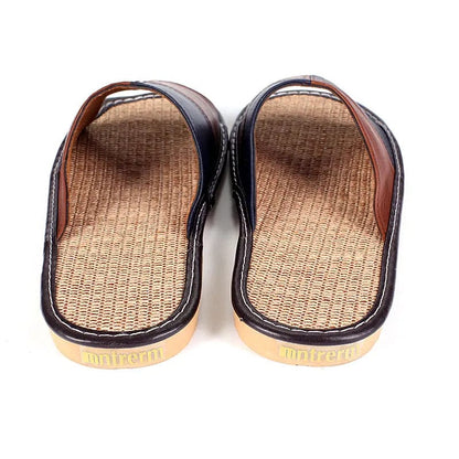 Chausson sandale cuir homme