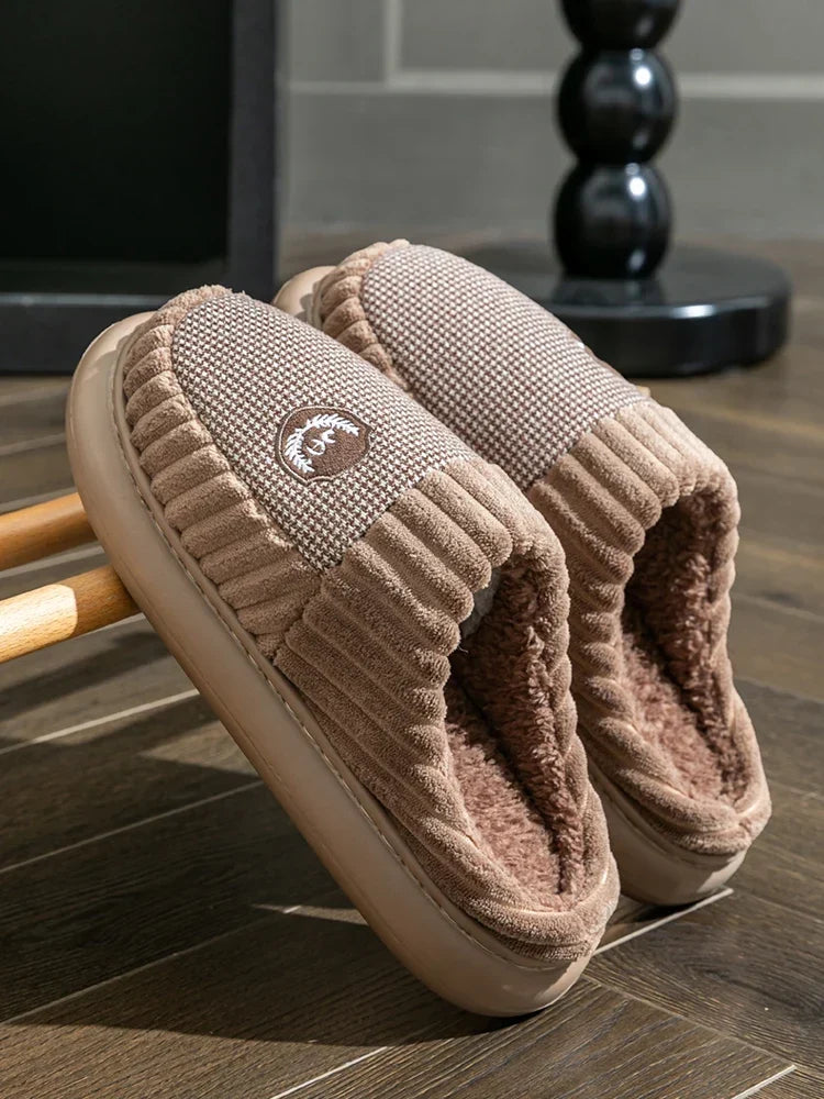 Chausson pantoufle homme polaire