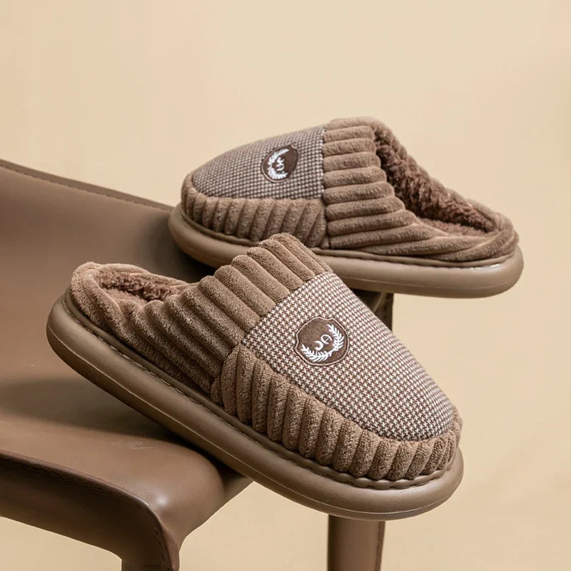 Chausson pantoufle homme polaire