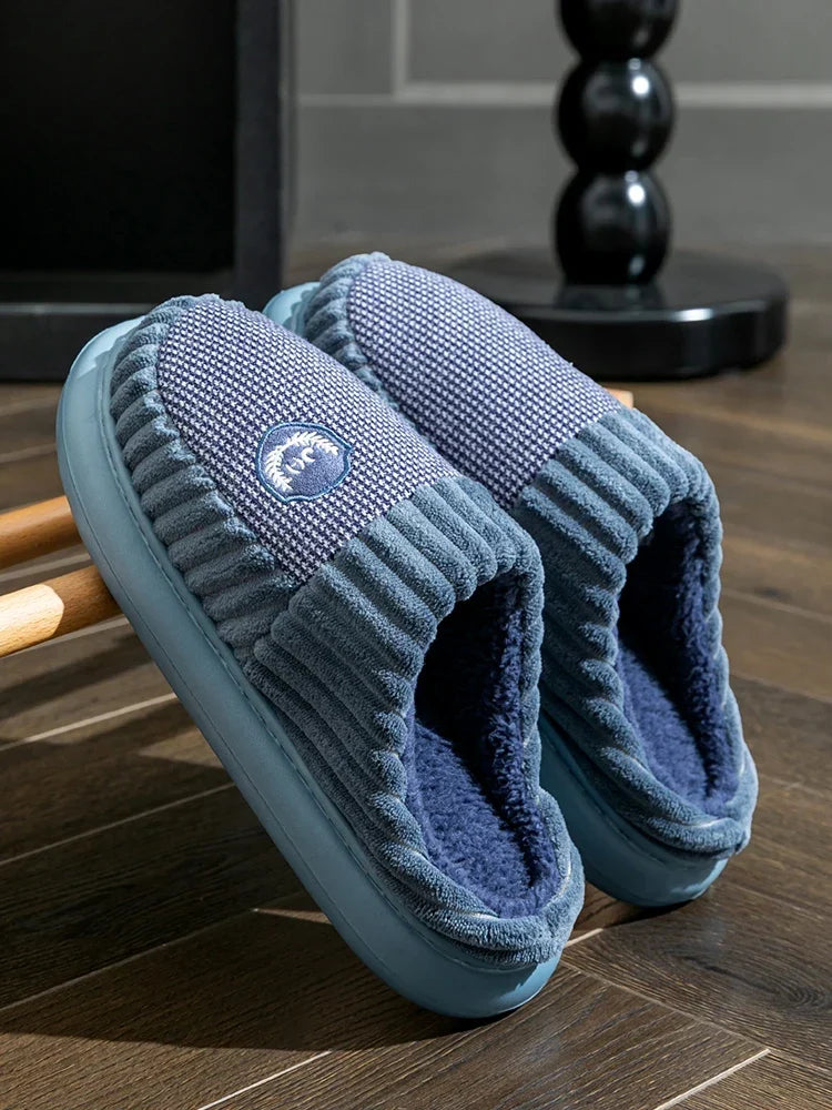 Chausson pantoufle homme polaire