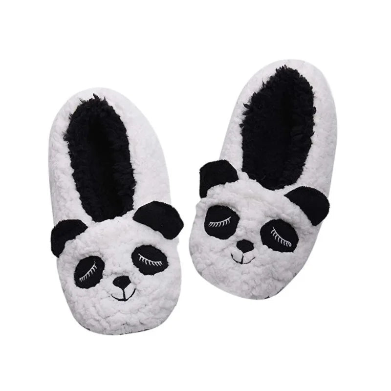 Chausson femme motif animal