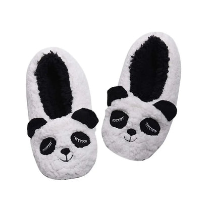 Chausson femme motif animal