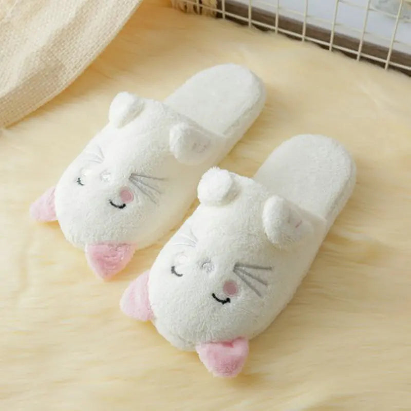 Chausson chaton femme