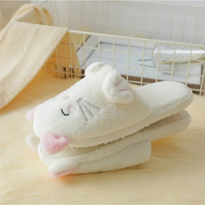 Chausson chaton femme