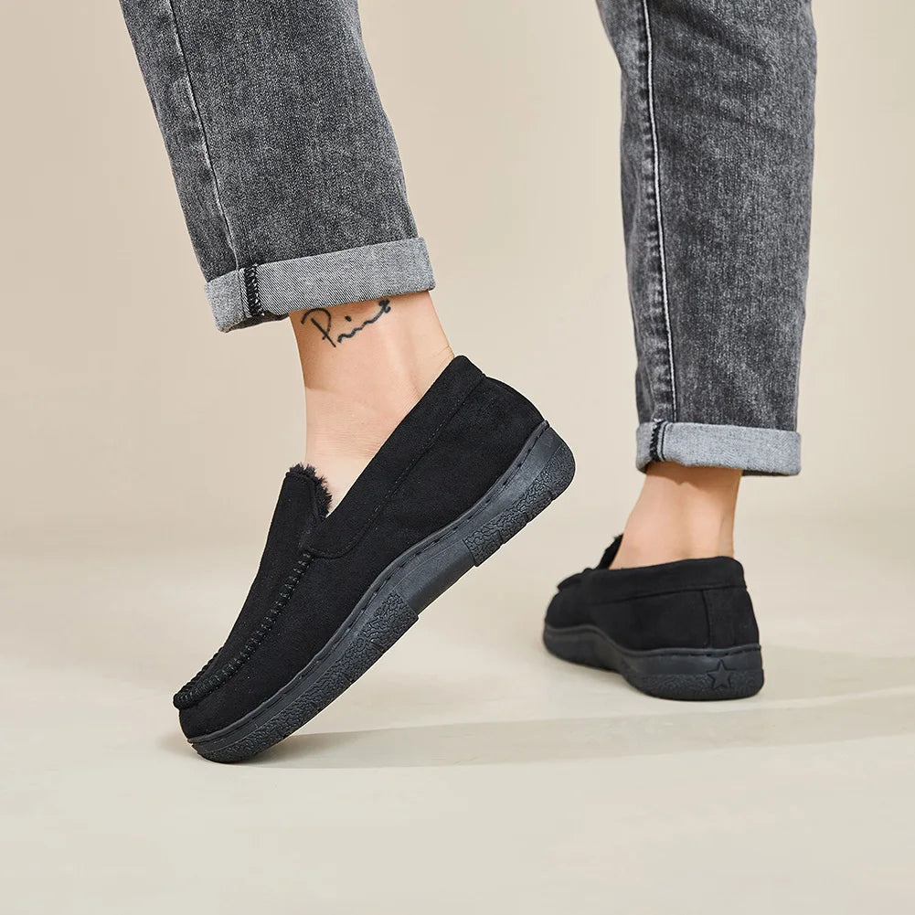 Mocassins d intérieur homme