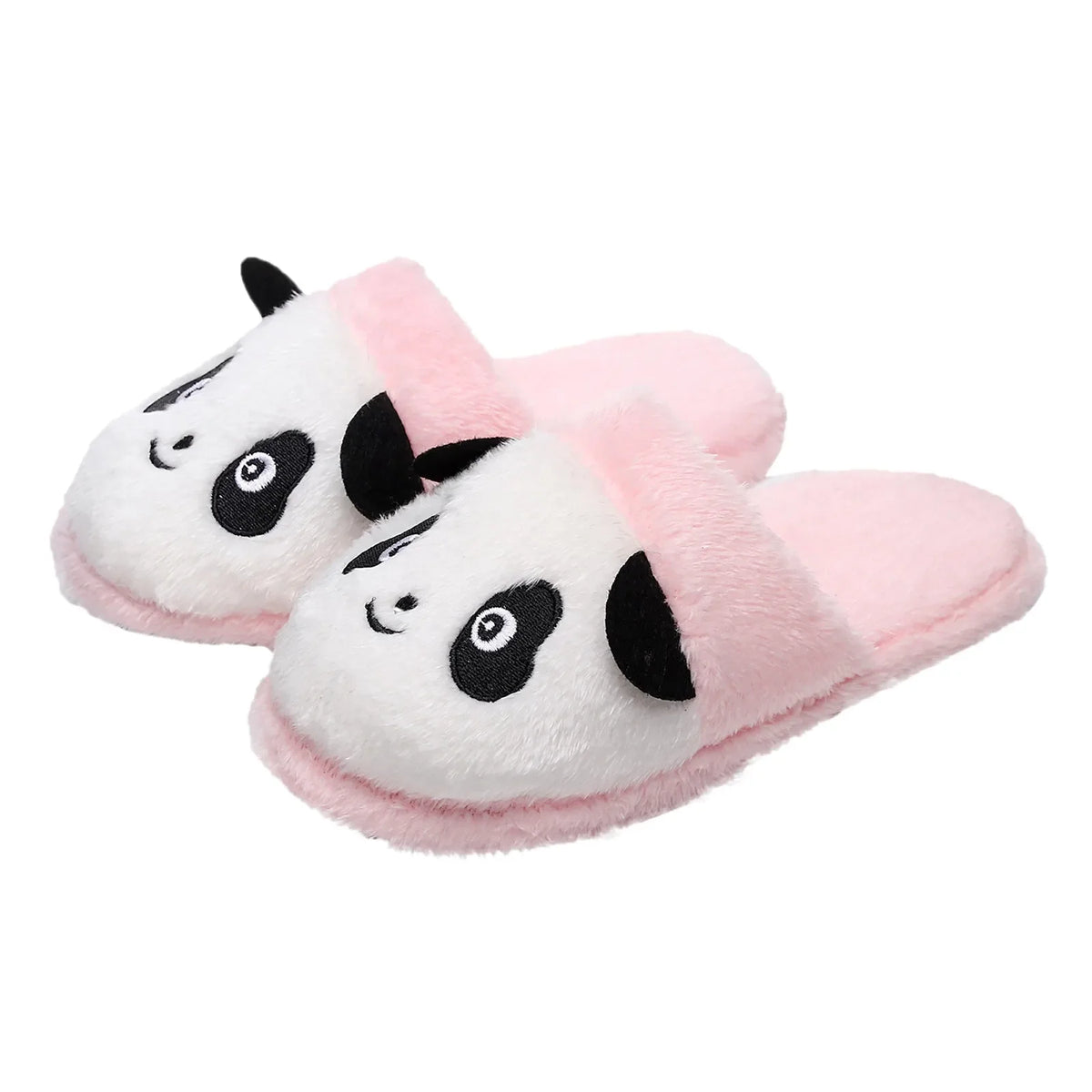 Chausson panda peluche femme