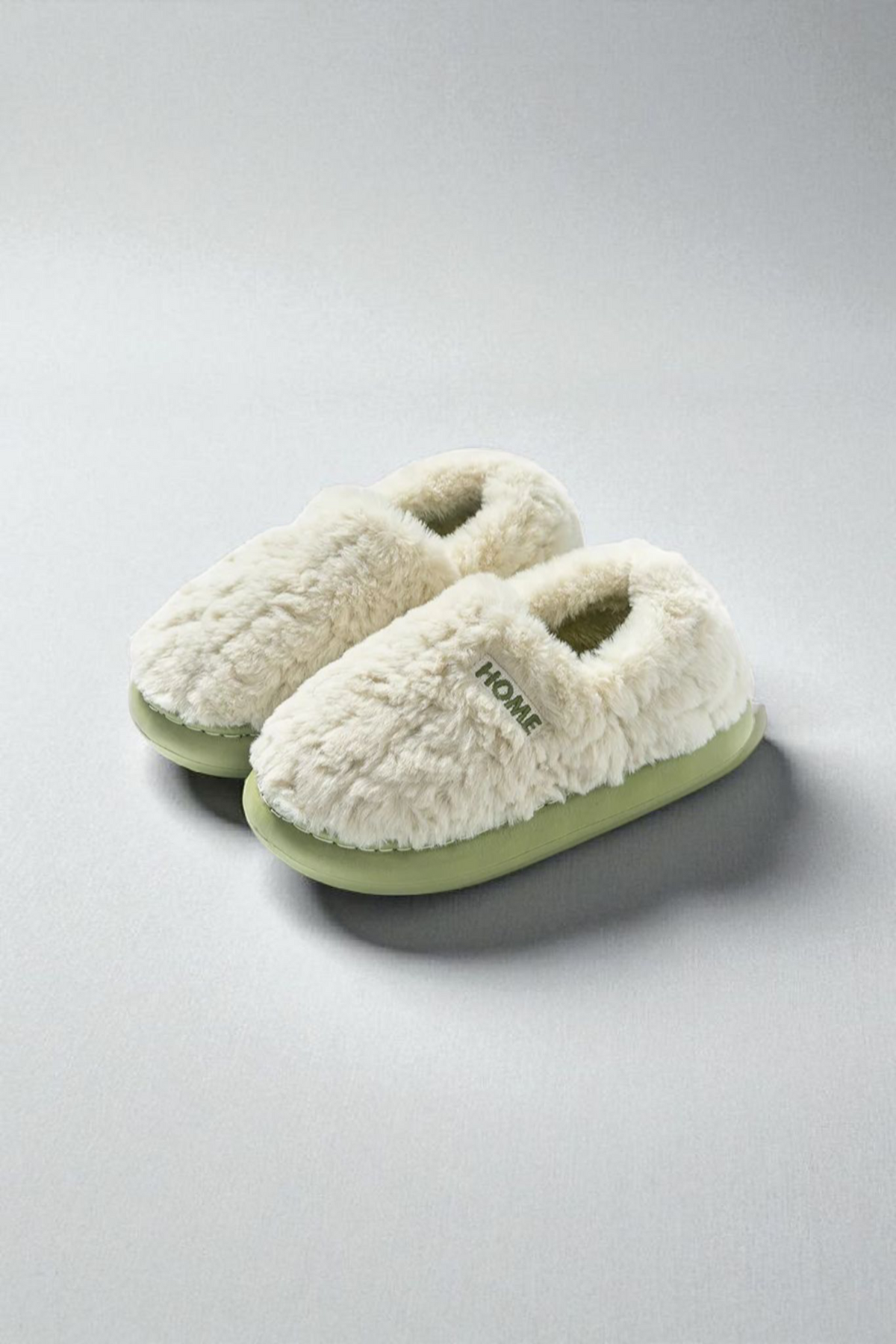Chausson couple doux antidérapant