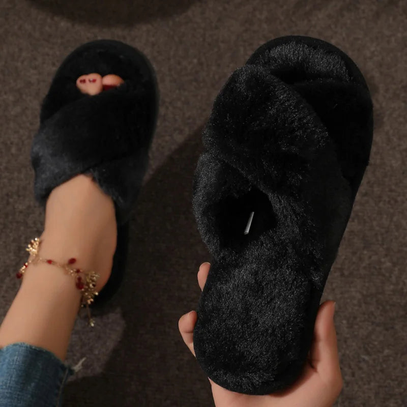 Chausson femme imprimé léopard