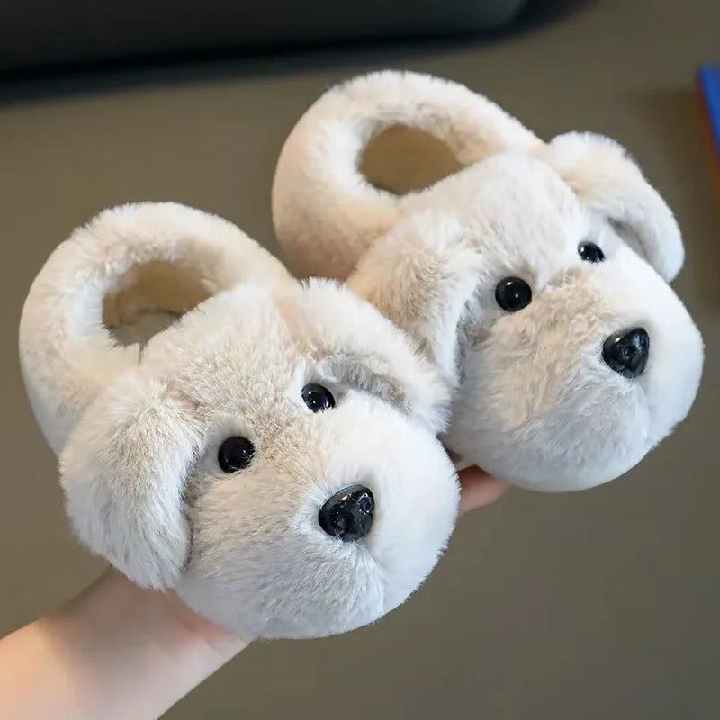 Chausson enfant motif chiot