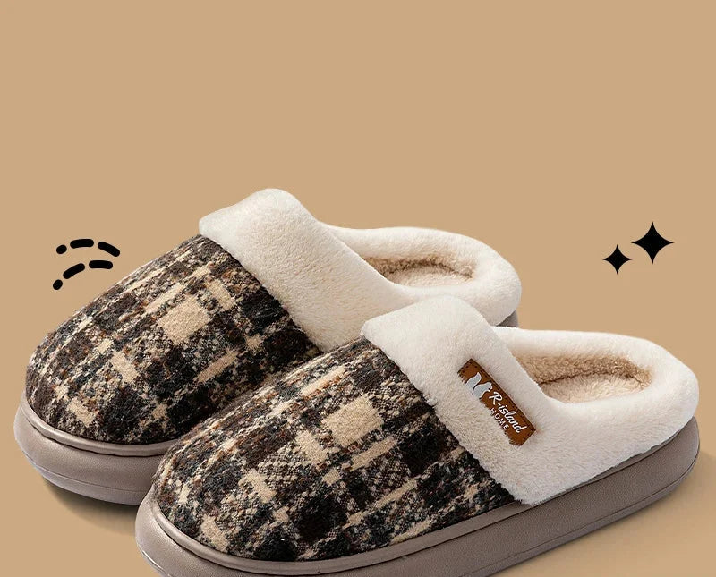 Chausson d hiver fourrure