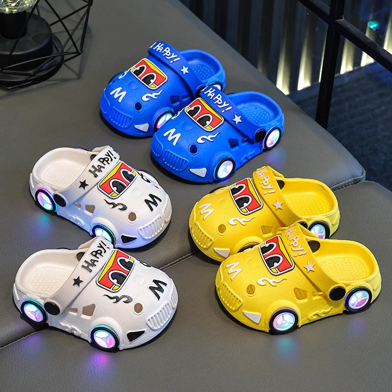 Chausson sandale enfant lumineux