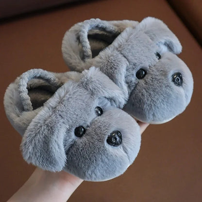 Chausson enfant motif chiot