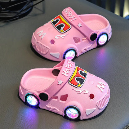 Chausson sandale enfant lumineux