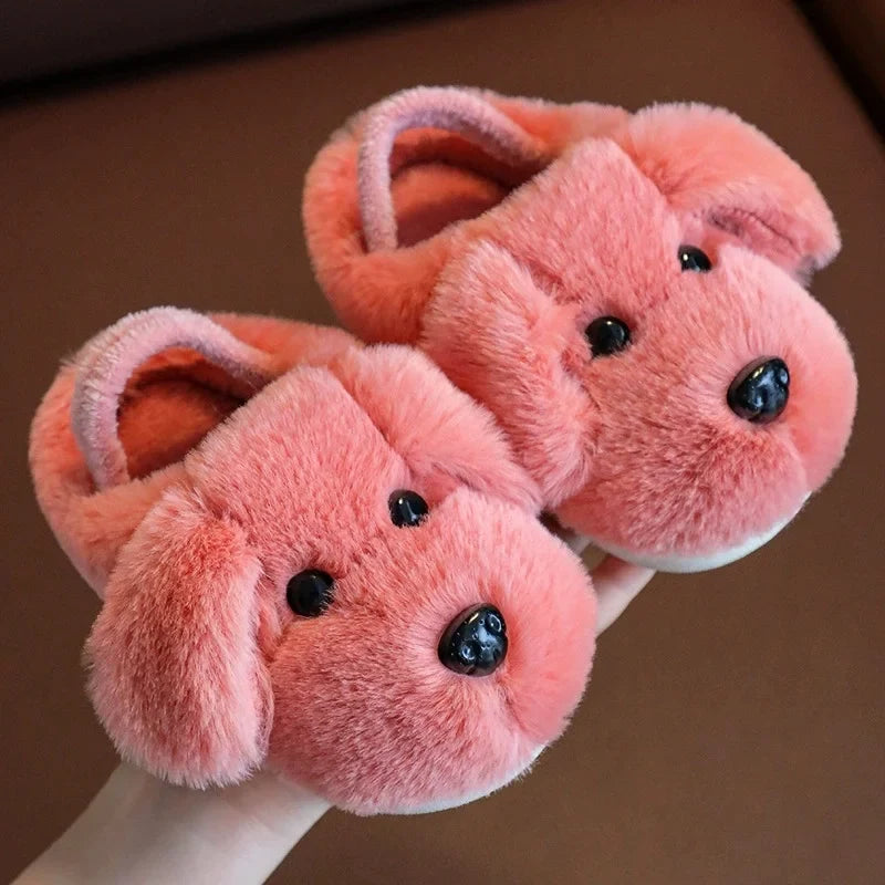 Chausson enfant motif chiot