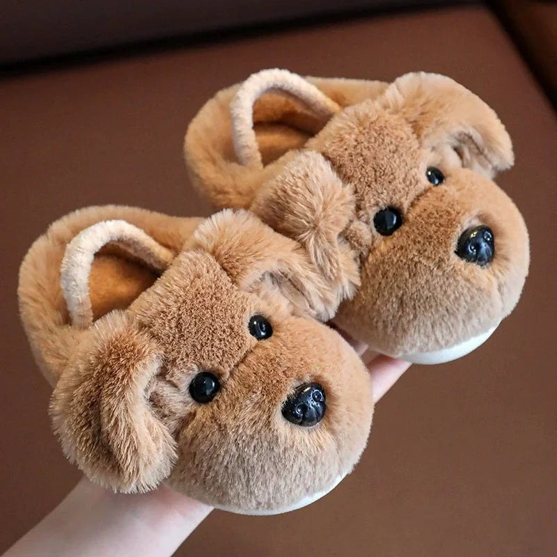 Chausson enfant motif chiot