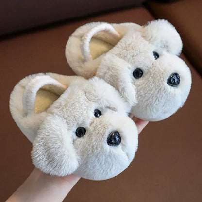 Chausson enfant motif chiot
