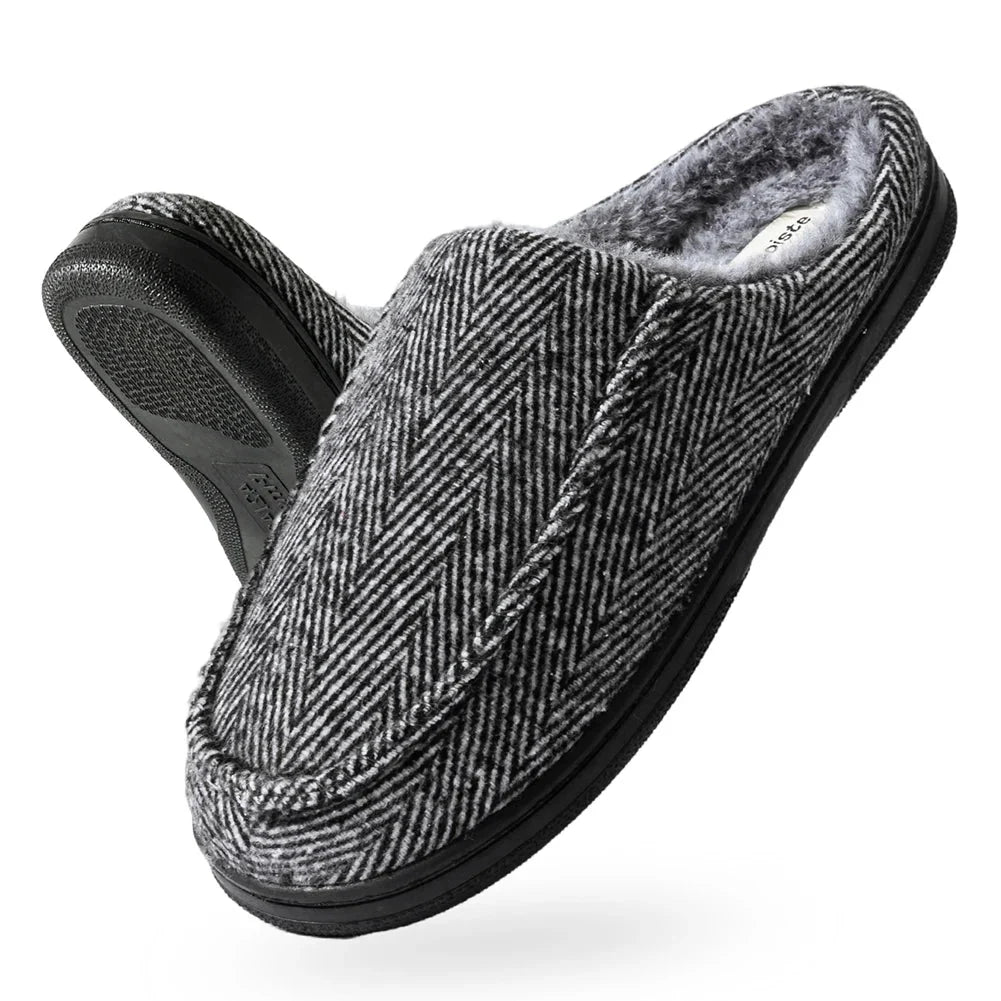 Chausson homme laine semelle
