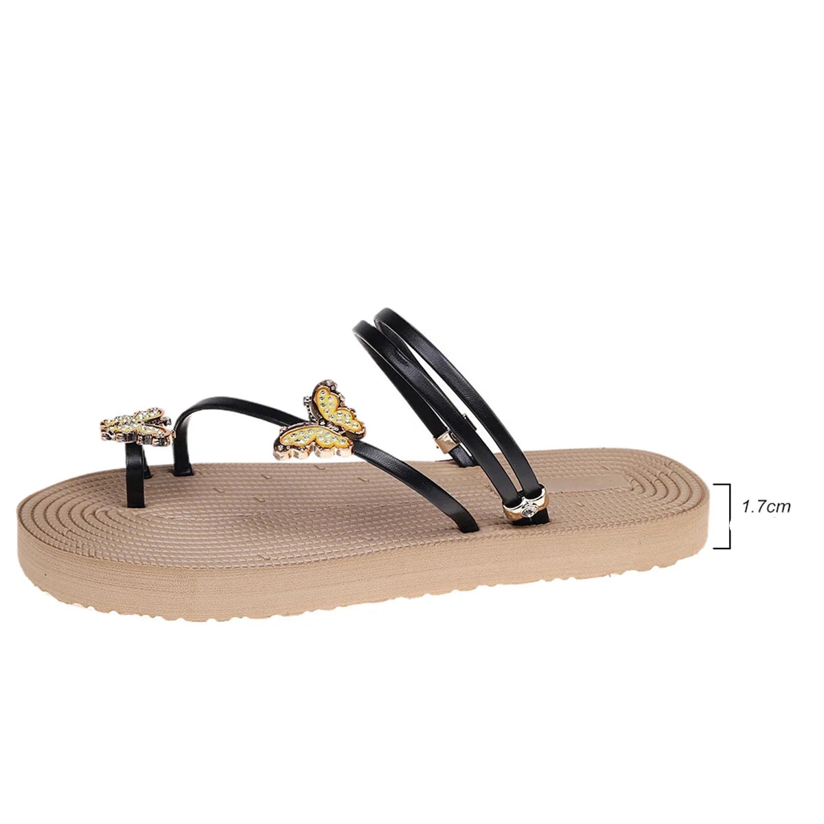 Sandales papillon femme