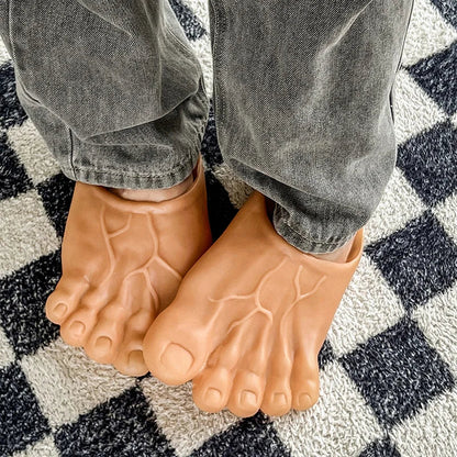 Chausson pied humain drôle