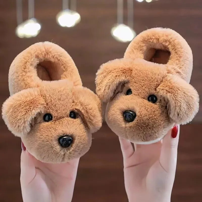 Chausson enfant motif chiot
