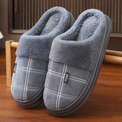 Chausson homme flanelle vichy