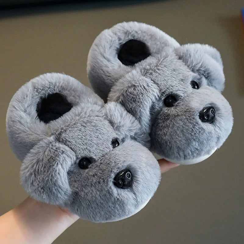 Chausson enfant motif chiot