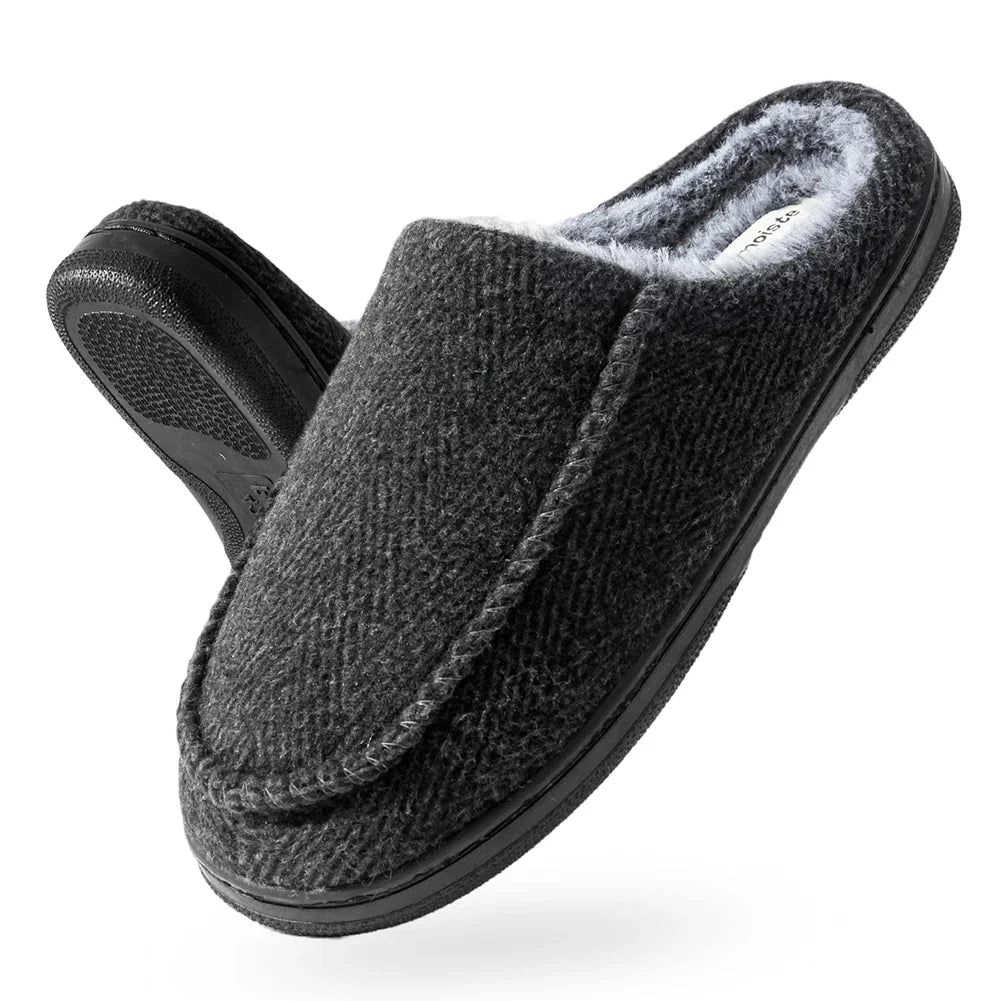 Chausson homme laine semelle