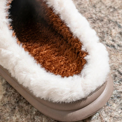 Chausson femme hiver flanelle