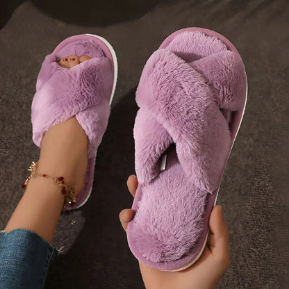 Chausson femme imprimé léopard