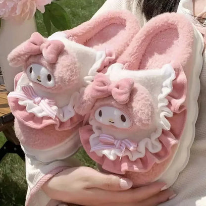 Chausson femme kawaii