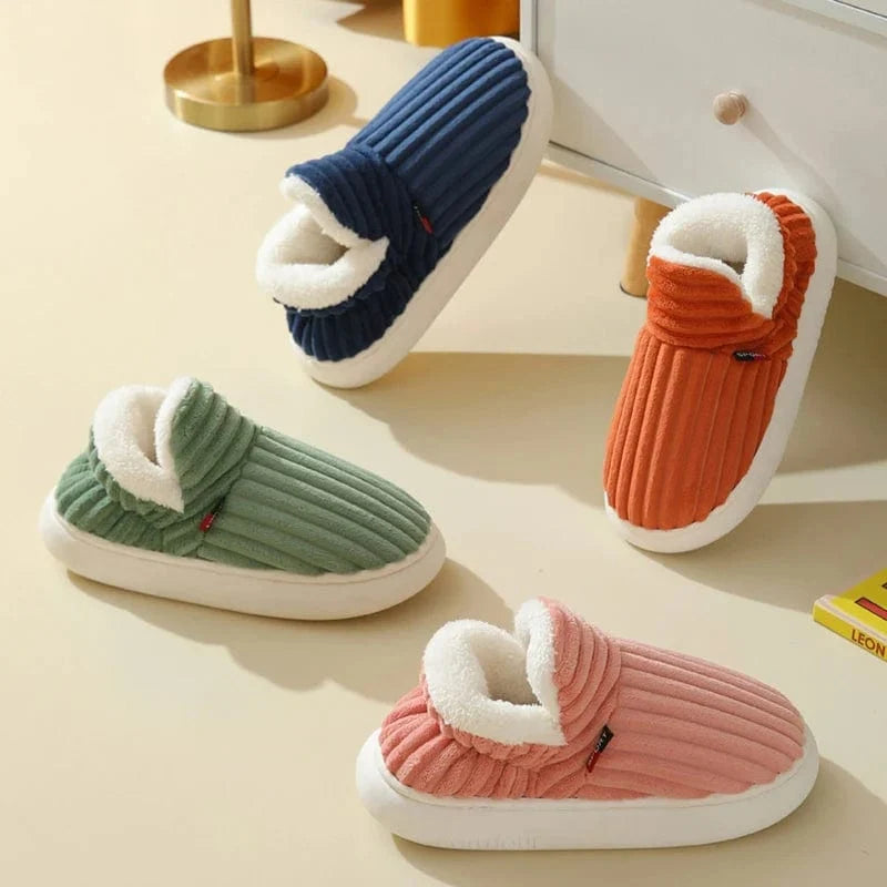 Chausson botte femme fourré