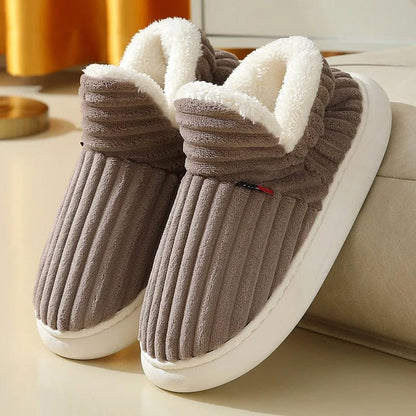 Chausson botte femme fourré
