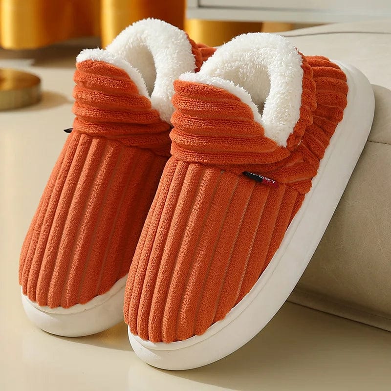 Chausson botte femme fourré